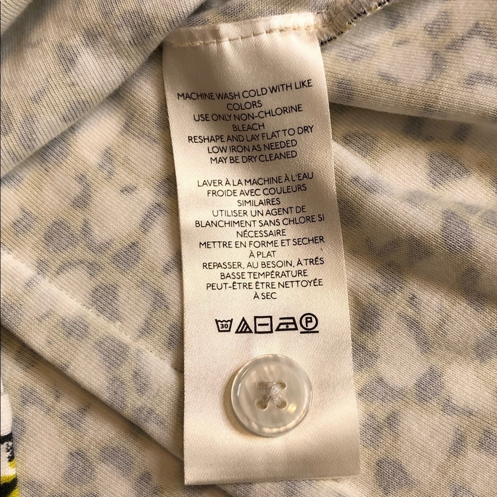 Maeve by Anthropologie Yellow and Black Floral Blouse Size M - Picture 11 of 13